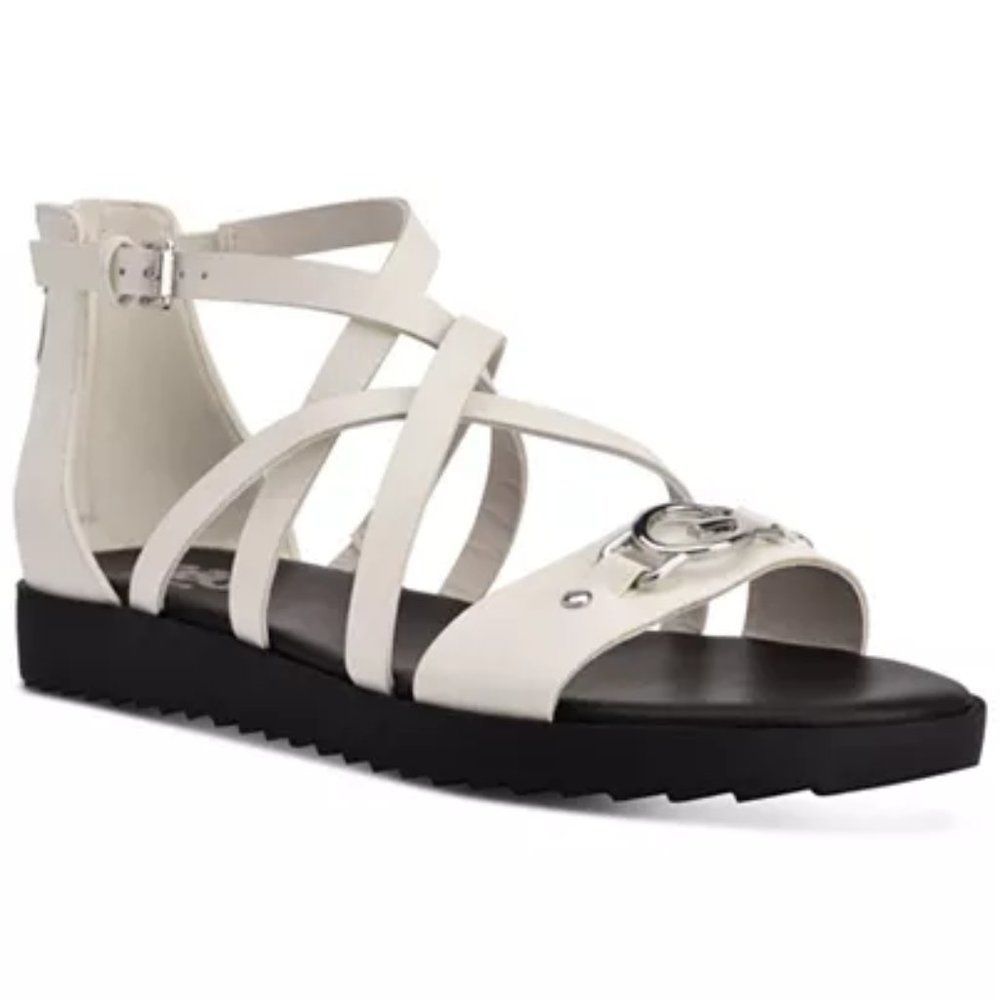 Gbg Los Angeles Karin Flat Sandals Women's Shoes Size 8.5M
